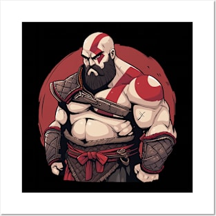 kratos Posters and Art